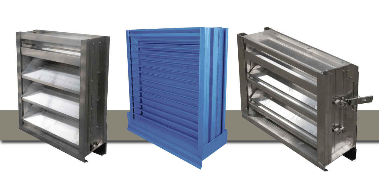 Three Common Types of Louvers